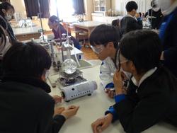 4年生理科の授業