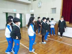 児童集会リハーサル
