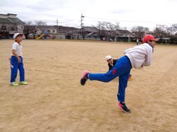 昼休みの外遊び