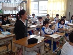 3年生国語の授業