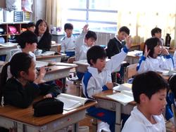 3年生国語の授業