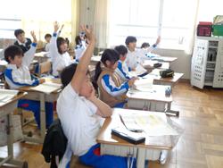 3年生国語の授業