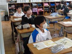 3年生国語の授業