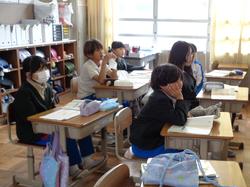 3年生国語の授業