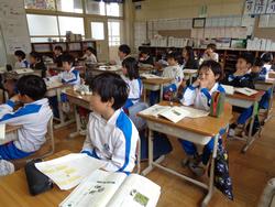 3年生国語の授業