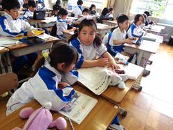 2年生生活科の授業