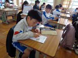 2年生生活科の授業