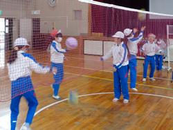 4年生体育の授業