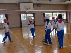 4年生体育の授業