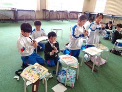 3年生音楽の授業