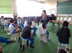 3年生音楽の授業