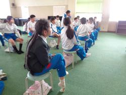 3年生音楽の授業