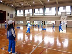 4年生体育の授業