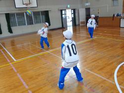 4年生体育の授業