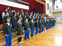 6年生を送る会の様子