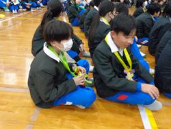 6年生を送る会の様子