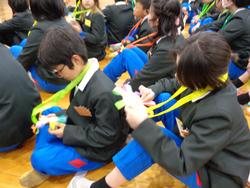 6年生を送る会の様子