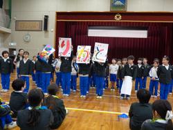 6年生を送る会の様子