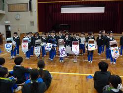 6年生を送る会の様子