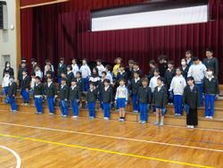 6年生を送る会の様子