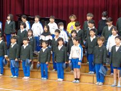 6年生を送る会の様子