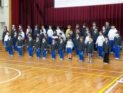 6年生を送る会の様子