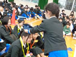6年生を送る会の様子