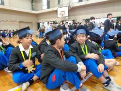 6年生を送る会の様子