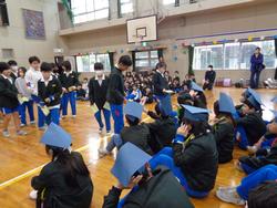 6年生を送る会の様子