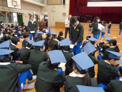 6年生を送る会の様子