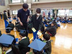 6年生を送る会の様子