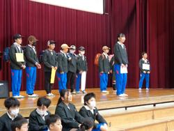6年生を送る会の様子
