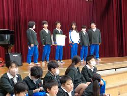 6年生を送る会の様子
