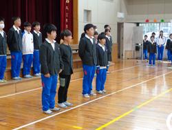 6年生を送る会の様子