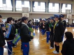 6年生を送る会の様子