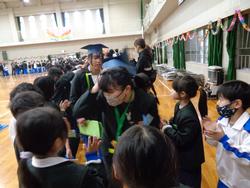 6年生を送る会の様子