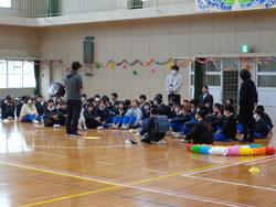 6年生を送る会の様子