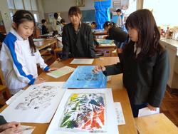 3年生図工の授業