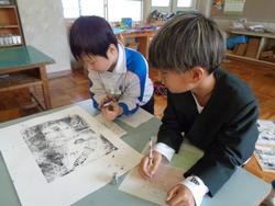 3年生図工の授業