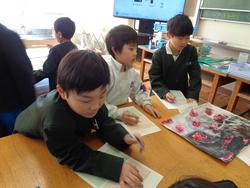3年生図工の授業
