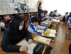 4年生理科の授業