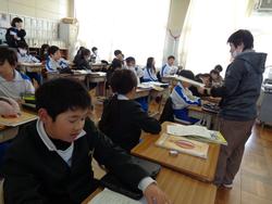 4年生理科の授業