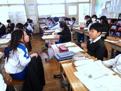 4年生理科の授業