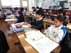 4年生理科の授業