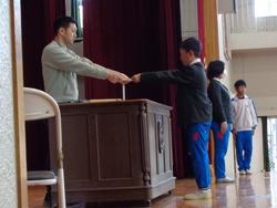 6年生卒業式の練習