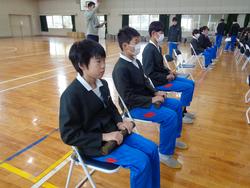 6年生卒業式の練習