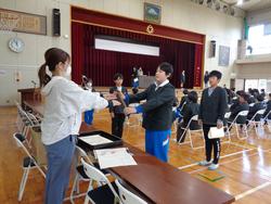 6年生卒業式の練習