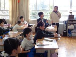 2年生国語の授業