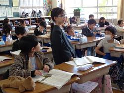 2年生国語の授業