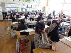 2年生国語の授業